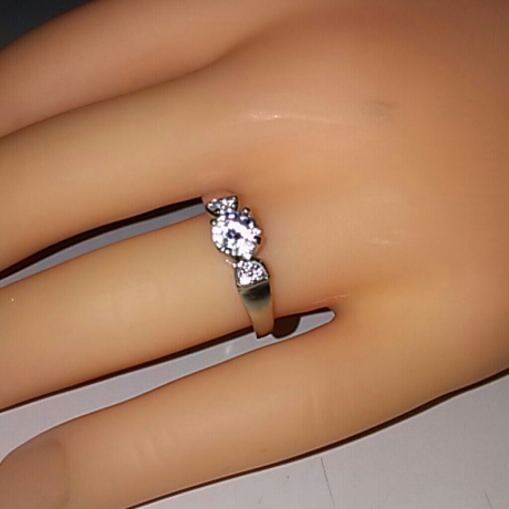 Sterling Silver Removable. Ring With Zirconia - image 5